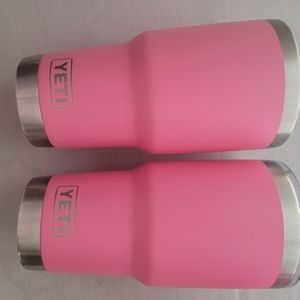 Yeti Rambler 30oz Harbor Pink Firm Price! $80